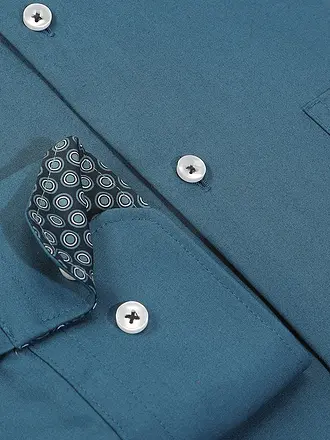 SEIDENSTICKER | Camisa de vestir
Marca: SEIDENSTICKER
Color: petróleo
Categorías: Moda, Hombre

Largo de manga: Manga larga
Material: Algodón
Forma del cuello: Cuello Kent
Diseño: Liso
Corte (Prenda superior): Regular
Detalles: Bolsillos insertados | 